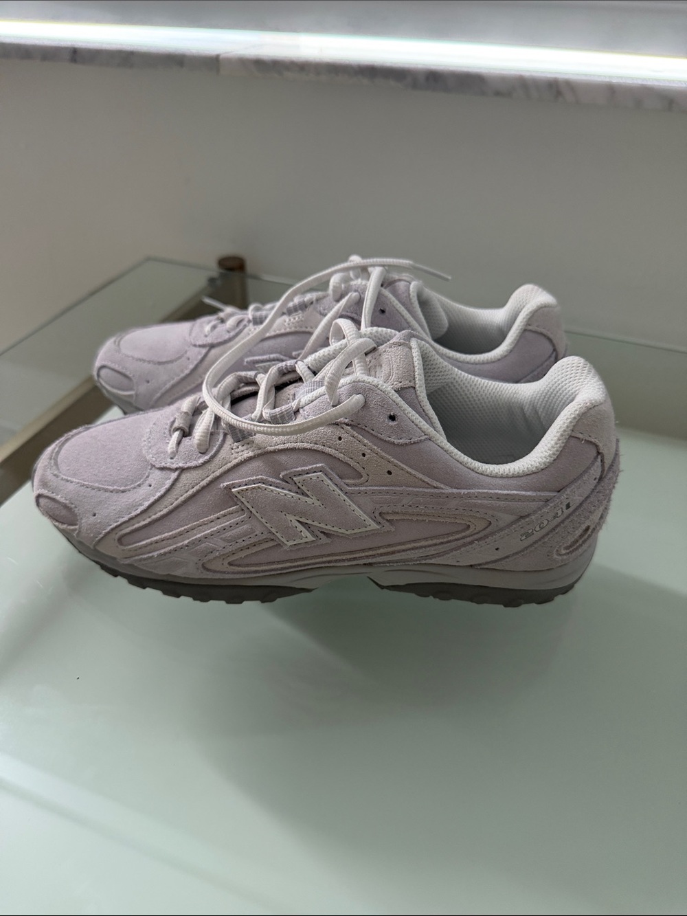 New Balance Women's Suede Grey sneakers